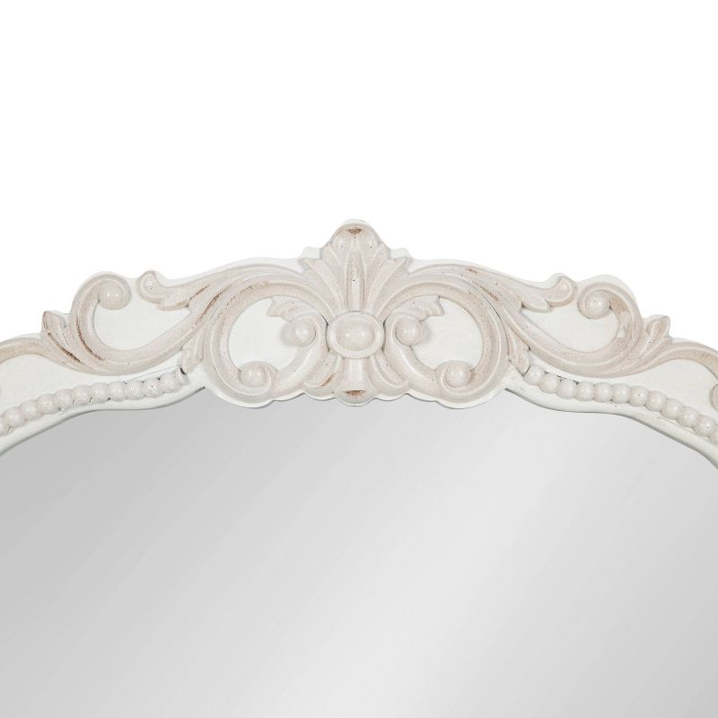 Kate & Laurel All Things Decor Jenelle Framed Wall Mirror White, 5 of 10