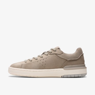 Мужские Clarks Mens Courtlite 2 Run Grey Nubuck Sneakers 10 Medium — фото 3