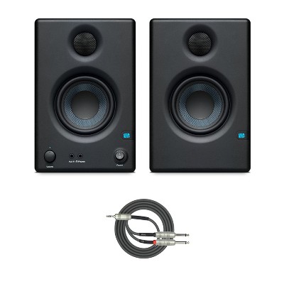  PreSonus Pair of Eris E3.5 3.5 2-Way 25W Nearfield Monitors  with Multimedia Keyboard, Optical Mouse, Mouse Pad & Headset Kit for  Gamers, Music Creators & Home Studio Recording (RGB Backlight) 
