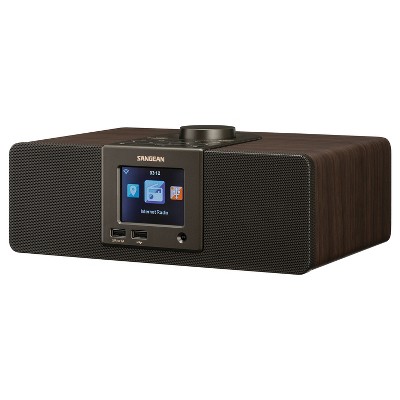 Sangean® WFR-32 7-Watt Stereo Wood Cabinet Wi-Fi® Internet Radio Media Center with Bluetooth® in Brown