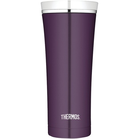 Thermos 16 oz. Sipp Insulated Stainless Steel Travel Tumbler - Plum/White
