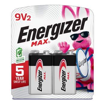 Energizer Max 9V Batteries - Alkaline Battery