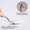 Unique Bargains Stainless Steel Flexible Pointy Wood Handle Painting Mixing Knife 4 Pcs - 4 of 4