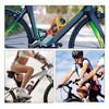 Unique Bargains  Universal Bike Water Bottle Cage Holder with Screws and Wrench for Bicycle Plastic Red Yellow 1 Set - 3 of 4
