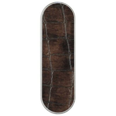 Phone Fin Finger Grip Exotic Series Crocodile - Brown