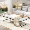 Tangkula 75" x 31" Folding Bed w/ Memory Foam Breathable Mesh & Heavy-Duty Metal Frame - 2 of 4