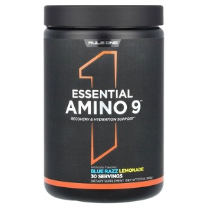 Rule One Proteins Essential Amino 9, Blue Razz Lemonade, 12.17 oz (345 g) - 1 of 3