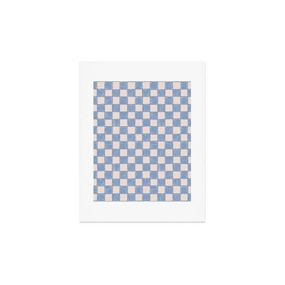 Schatzi Brown Alice Check Powder 11" x 14" Art Print - Society6