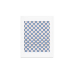 Schatzi Brown Alice Check Powder 11" x 14" Art Print - Society6 - 1 of 2