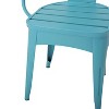 Janey 3-Piece Iron Patio Small Space Chat Set, Outdoor Furniture for Garden - Maison Boucle - 4 of 4