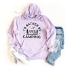 Simply Sage Market Women's Graphic Hoodie I'd Rather Be Camping Tent - 2 of 3