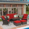 UPTIOT 6-Piece Outdoor Patio Conversation Set - 4 of 4