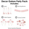 Big Dot of Happiness 1st Birthday Little Miss Onederful - Girl First Birthday Party Supplies Decoration Kit - Decor Galore Party Pack - 51 Pieces - 2 of 4