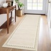 Machine Washable Area Rug for Living Room Bedroom, Modern Bordered Home Decor Carpet for Dining Room Office - 4 of 4