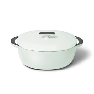 Caraway Home Enameled Cast Iron Oval Dutch Oven with Lid - 1 of 2