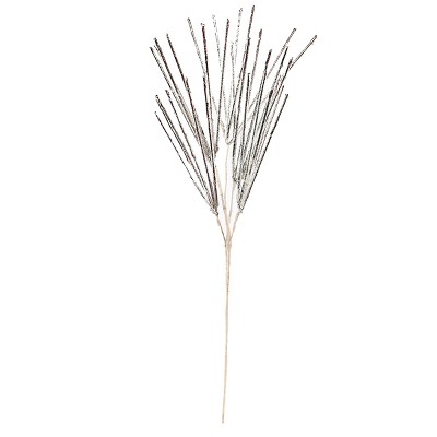 Gallerie II Silver Foil Decorative Floal Pick