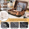 Lightweight Hardshell ABS Luggage Set Durable Spinner Suitcase with Dual Wheels, Carry-On & Check-In Sizes for Travel & Business - 3 of 4