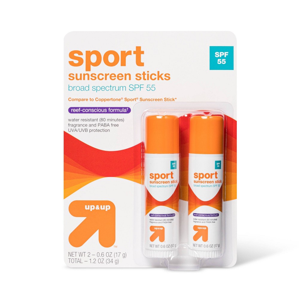 UPC 371661824091 - Sport Sunscreen Sticks - SPF 55 - 1.2oz - up & up