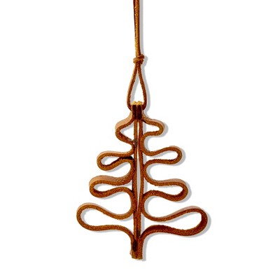 TAG Leather Tree Ornament