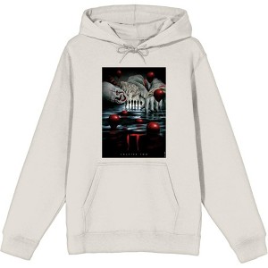 It Chapter 2 Pennywise Beckons Fan Poster Adult Long Sleeve Hoodie - 1 of 2