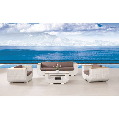 Capri 4pc Patio Set with Table - Infinity