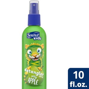 Suave Kids Detangler Spray For Tear-Free Styling Silly Apple - 10 fl oz - 1 of 4