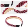 Unique Bargains Women's Bling Rhinestone Headband 0.79 Inch Wide 1 Pc - 4 of 4