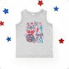 The Juniper Shop Patriotic Disco Collage Youth Tank Top - 2 of 4
