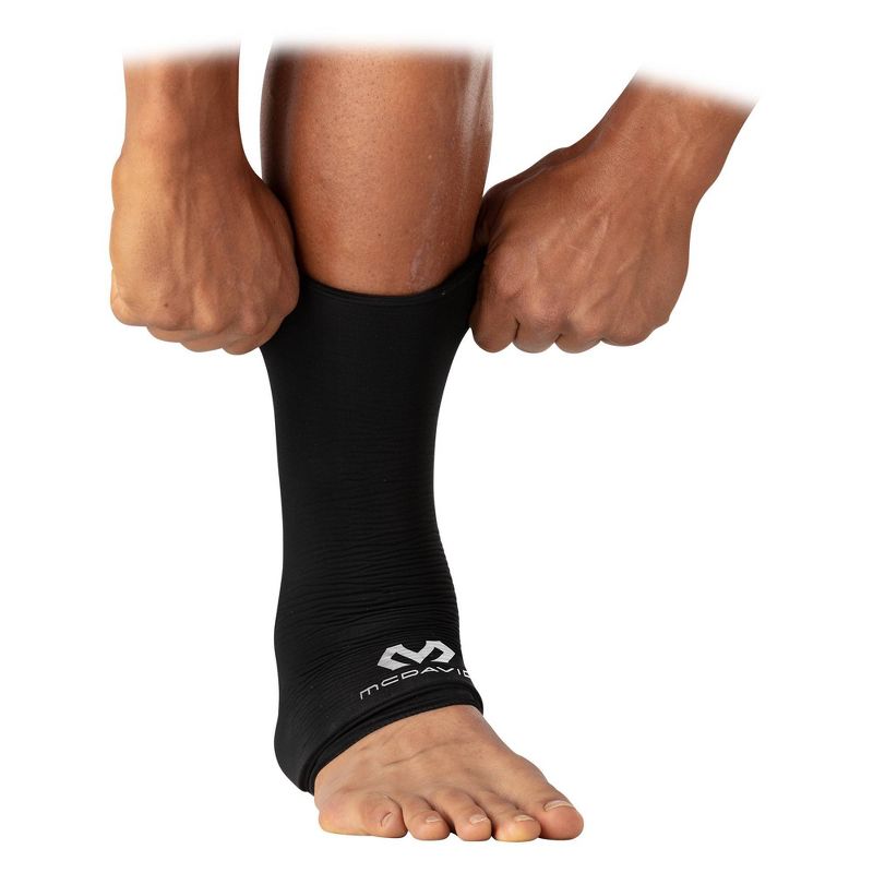 McDavid Flex Ice Therapy Ankle Compression Sleeve - Black L/XL, 3 of 6