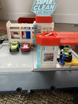 Matchbox Cars Playsets, Car Wash with Car