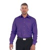 Gioberti Men's Long Sleeve Solid Dress Shirt - 2 of 2