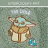 Star Wars The Mandalorian Grogu Cozy Faux Sherling Cosplay Hoodie Newborn to Infant - 3 of 4
