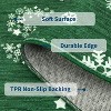Fulvari Christmas Rug Holiday Merry Christmas Non-Slip Doormat Runner Rug Decorative Xmas Kitchen Floor Mat for Home Decoration - 4 of 4