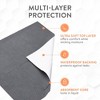 Inspire Ultra Underpads Incontinence Bed Pads | Chic Gray Modern Design | Hospital Bed Pads Disposable - 4 of 4