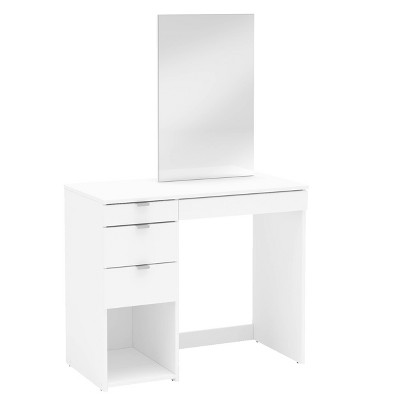 Savannah Vanity with Mirror White - Chique