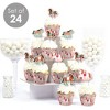 Big Dot of Happiness Run Wild Horses - Cupcake Decoration - Pony Birthday Party Cupcake Wrappers and Treat Picks Kit - Set of 24 - 2 of 4
