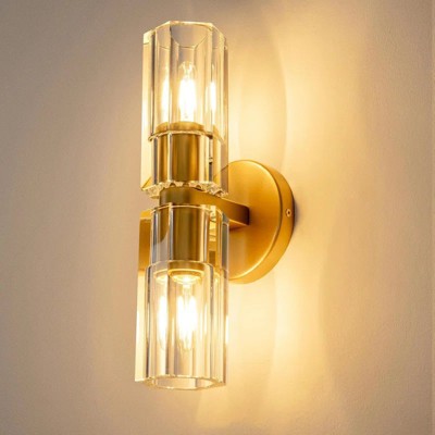 Iyisha Crystal Brass Sconces Wall Lighting