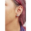 Haus of Brilliance Silver 3/4 Cttw Diamond Composite Curved Square Stud Earring - 4 of 4