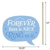 Big Dot of Happiness Funny On Cloud 9 - Bridal or Bachelorette Party Photo Booth Props Kit - 10 Piece - 4 of 4