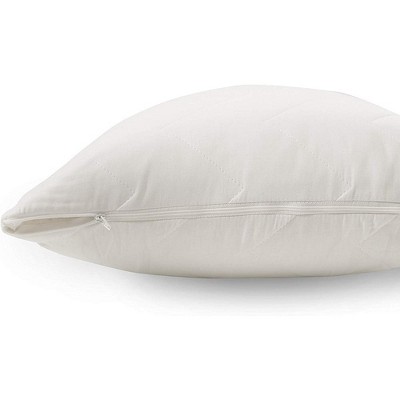 Quilted Comfort Hypoallergenic Cotton Waterproof Standard/Queen Pillow Protector Set of 8 - White