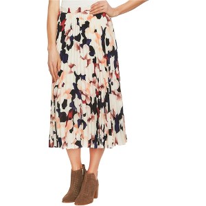 1.STATE Womens Printed Pleated Skirt - 1 of 1