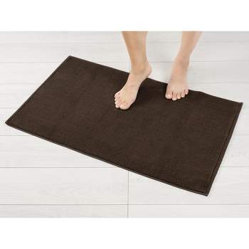 Color G Long Bathroom Rugs Runner - Upgrade Your Bathroom with Soft Plush  Light Brown Microfiber Bath Mat - Non Slip, Absorbent, Washable, Quick Dry,  24”x43” Bath Runner Rug for Bathroom - Yahoo Shopping