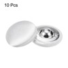 Unique Bargains Round Fabric Cloth Covered Sewing Buttons for Suits Dress 10 Pcs - 3 of 4