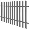 vidaXL Picket Fence WPC 78.7"x47.2" - 2 of 4