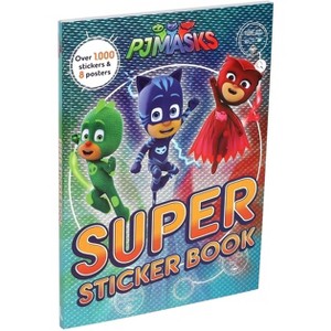 Super Sticker Book - (Pj Masks) (Paperback) - by PJ Masks - 1 of 4