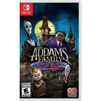 The AddamsFamily: Mansion Mayhem - Nintendo Switch: 3D Platformer, Multiplayer, Family Adventure Game