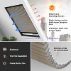 Cordless Skylight Shades 100% Blackout (Brown, 12-51 Wide and 12-74 High) - 3 of 3