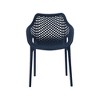 Meridian Furniture,Mykonos Outdoor Patio Dining Chair, Set of 4 - 4 of 4
