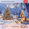 Trefl Red Seasons Greetings Peaceful Winter Night 500 Piece Puzzle - 2 of 4