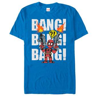 Men's Marvel Deadpool Bang Bang T-Shirt